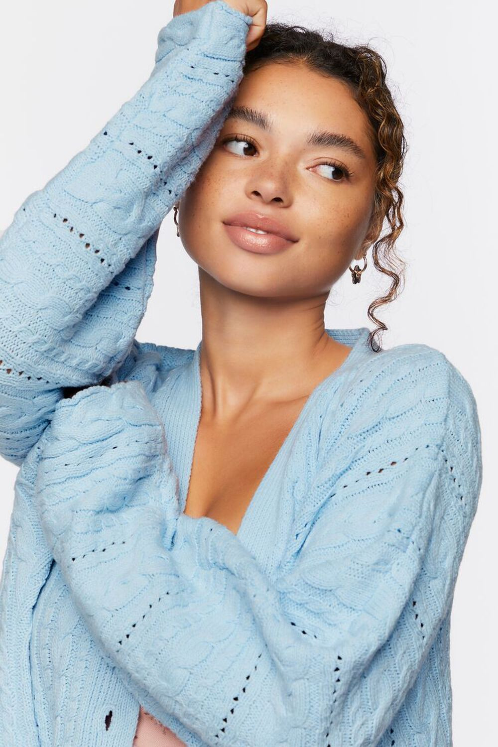 Cable Knit Cardigan Sweater | Forever 21 (US)