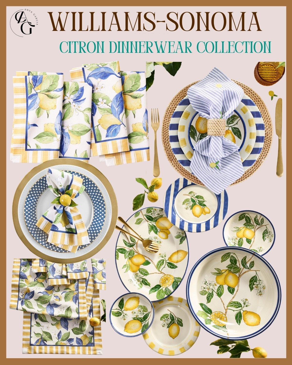 Williams-Sonama ~ Citron Dinnerware Collection

#LTKhome #LTKfamily #LTKstyletip