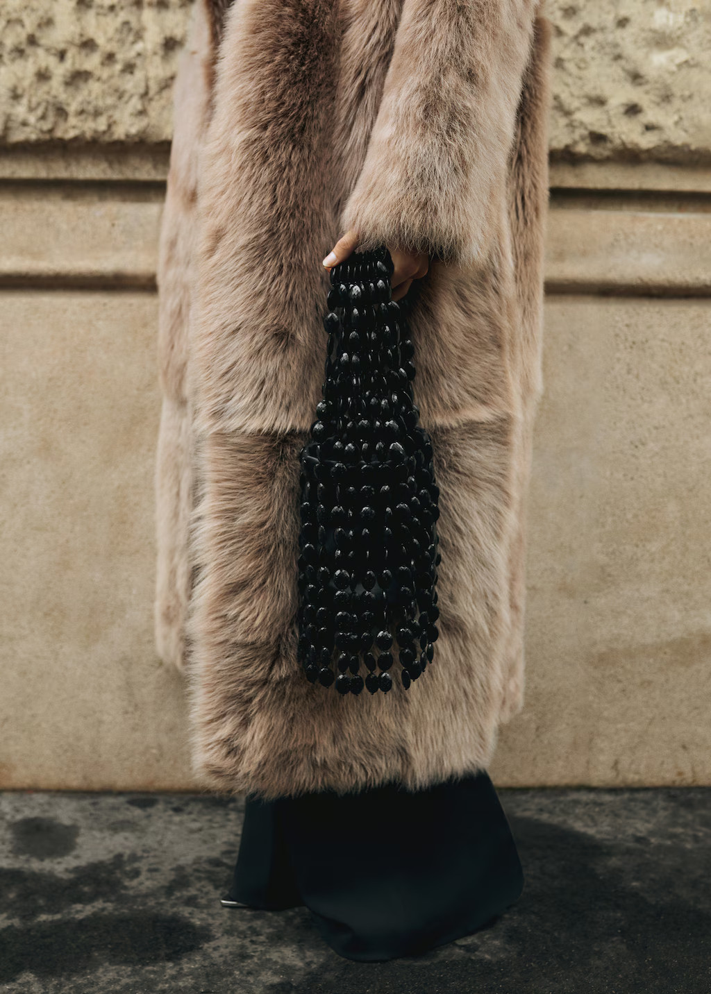 Leather handbag with beads - Women | MANGO USA | Mango (US/MX/AU)