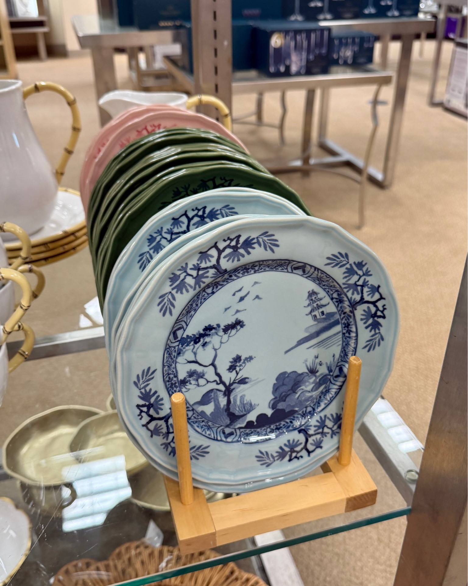 $14 Ginori inspired plates are selling fast! ✨

#LTKHome #LTKSaleAlert #LTKSeasonal