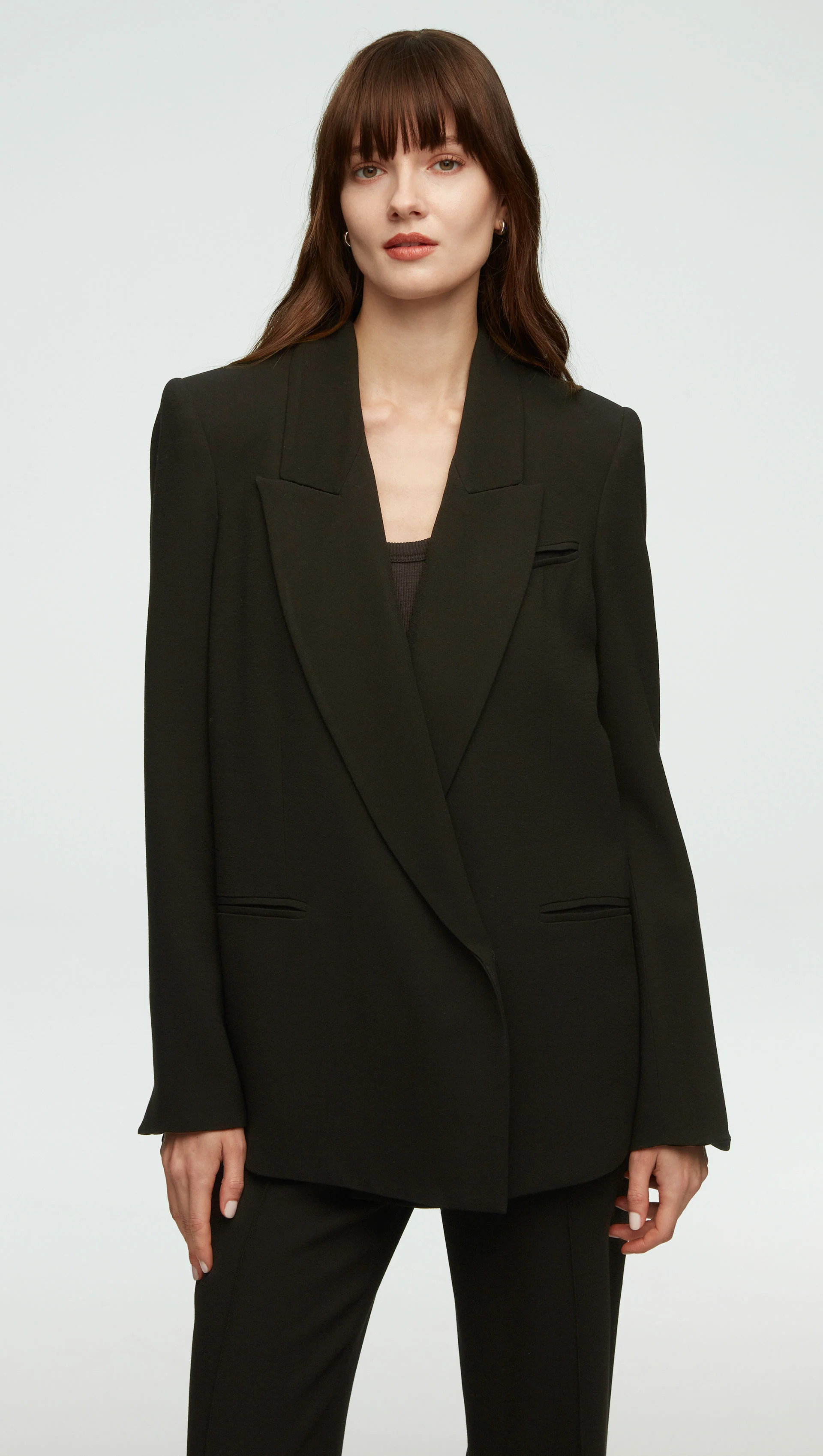 Argent: Madison Blazer in Viscose Wool Crepe | Women's Blazers | Argent | Argent