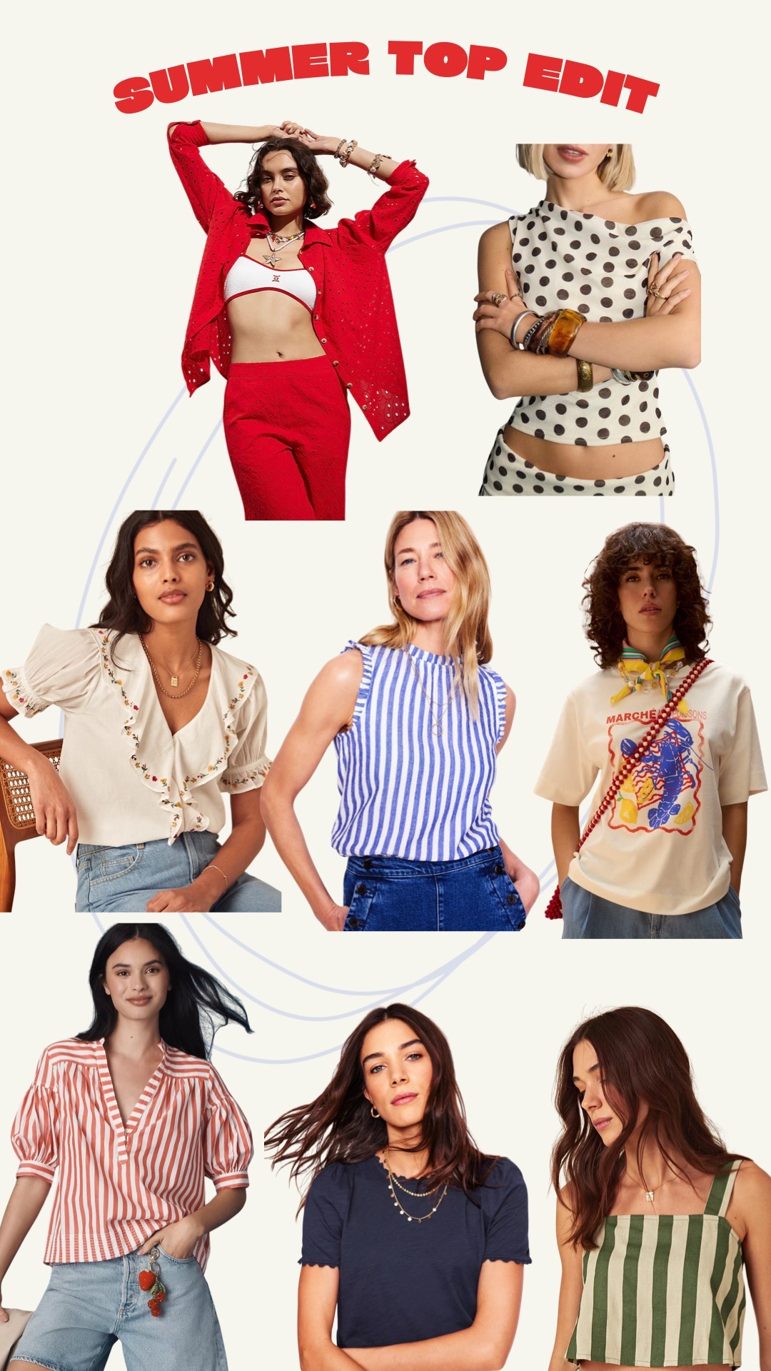 Cute summer tops 🌞 

#LTKspring #LTKuk #LTKsummer