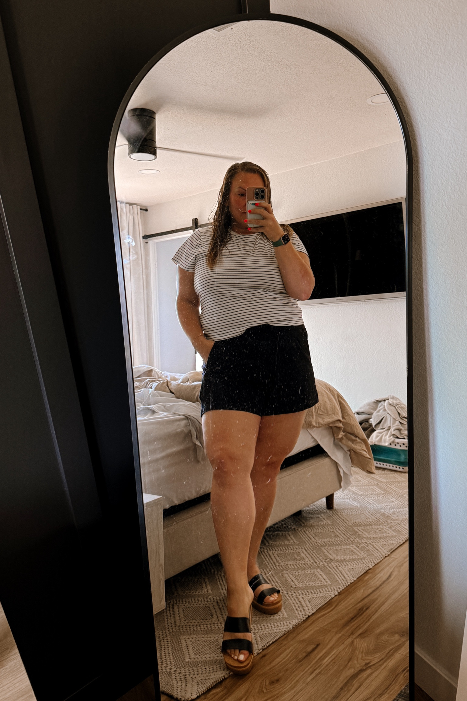 easy summer outfit featuring the worlds comfiest sandals 

#LTKSeasonal #LTKPlusSize #LTKOver40