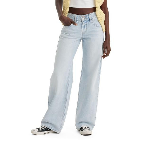 Women's Levi's Superlow Loose Fit Wide Leg Jeans Abraided Art 31 32 | Scheels Sports