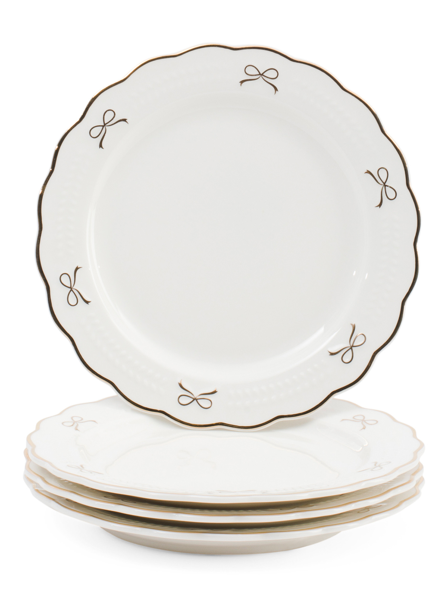 4pk Bow Side Plates | Kitchen & Dining Room | Marshalls | Marshalls