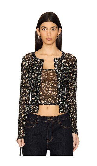 Free People Twosie For One Top Set in Black. - size L | Revolve Clothing (Global)
