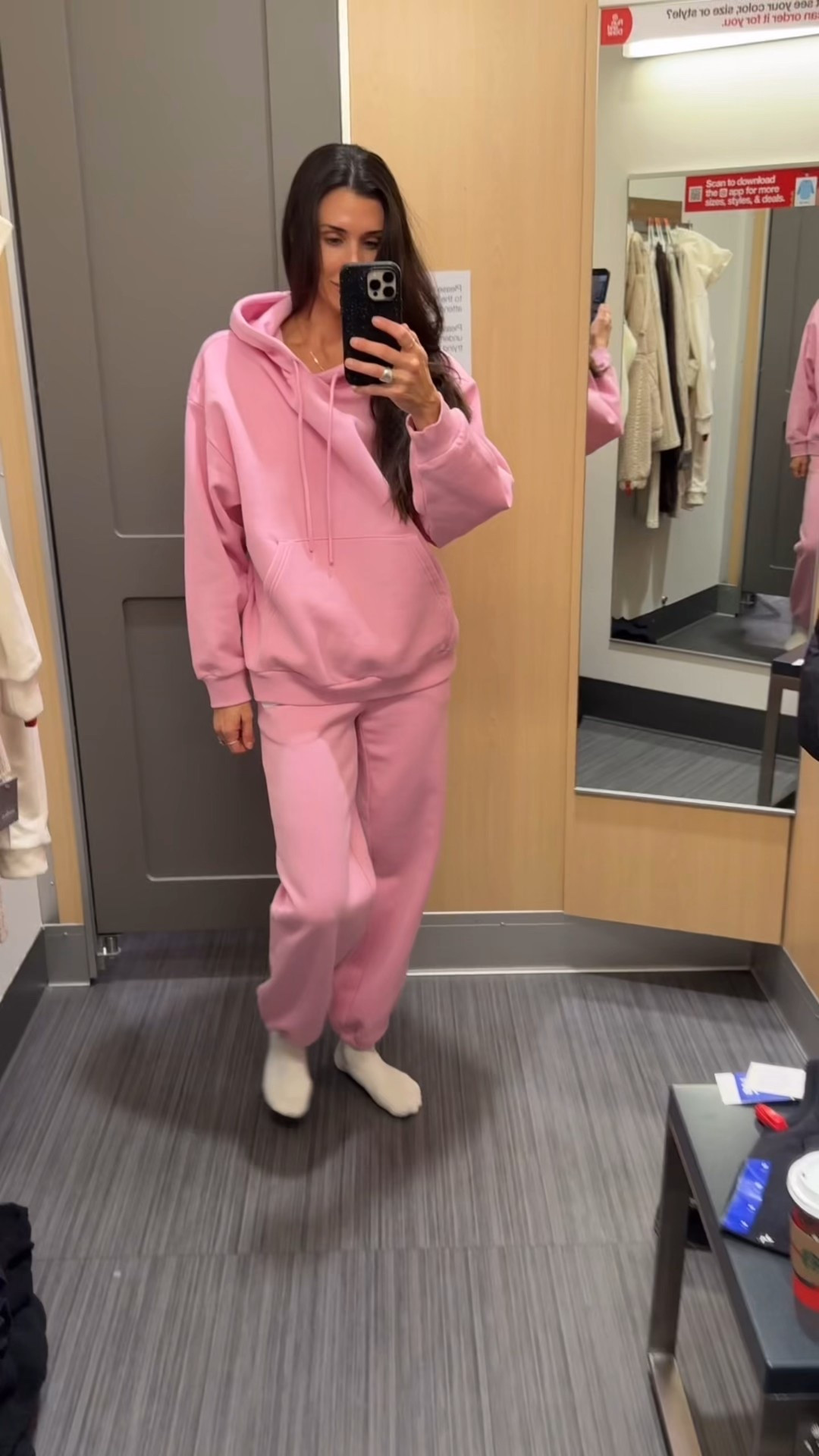 Still looking for the perfect set/ sets to wear over the holidays? Target’s got you! I’m not usually a bright colors person but I snagged this new pink set from JoyLab. 😮 WHO AM I ? The velour set is CRAZY warm. The tank I’m wearing under everything is a Lulu dupe and so so good! Everything is very cozy or I wouldn’t share it. Stay warm and cozy this holiday season! 

#LTKootd #LTKHoliday #LTKSeasonal