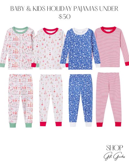 Holiday pajamas in the cutest prints in baby & kids sizes from Lake Pajamas!! super soft and cozy pajamas make the perfect gift and each set is under $50! 

#LTKHoliday #LTKkids #LTKGiftGuide