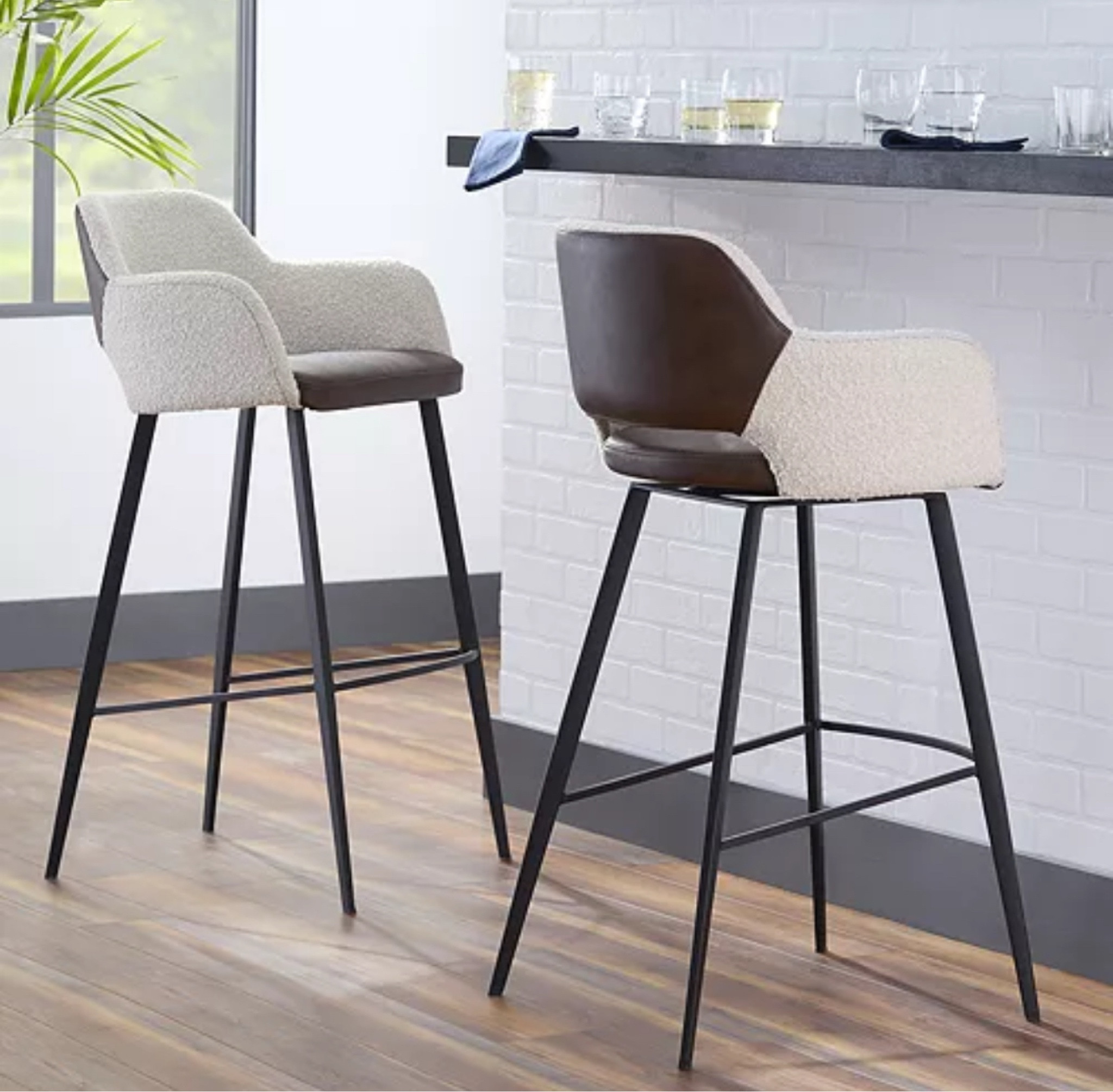 Euro Style | Desi Swivel Bar Stool

#LTKHome #LTKStyleTip