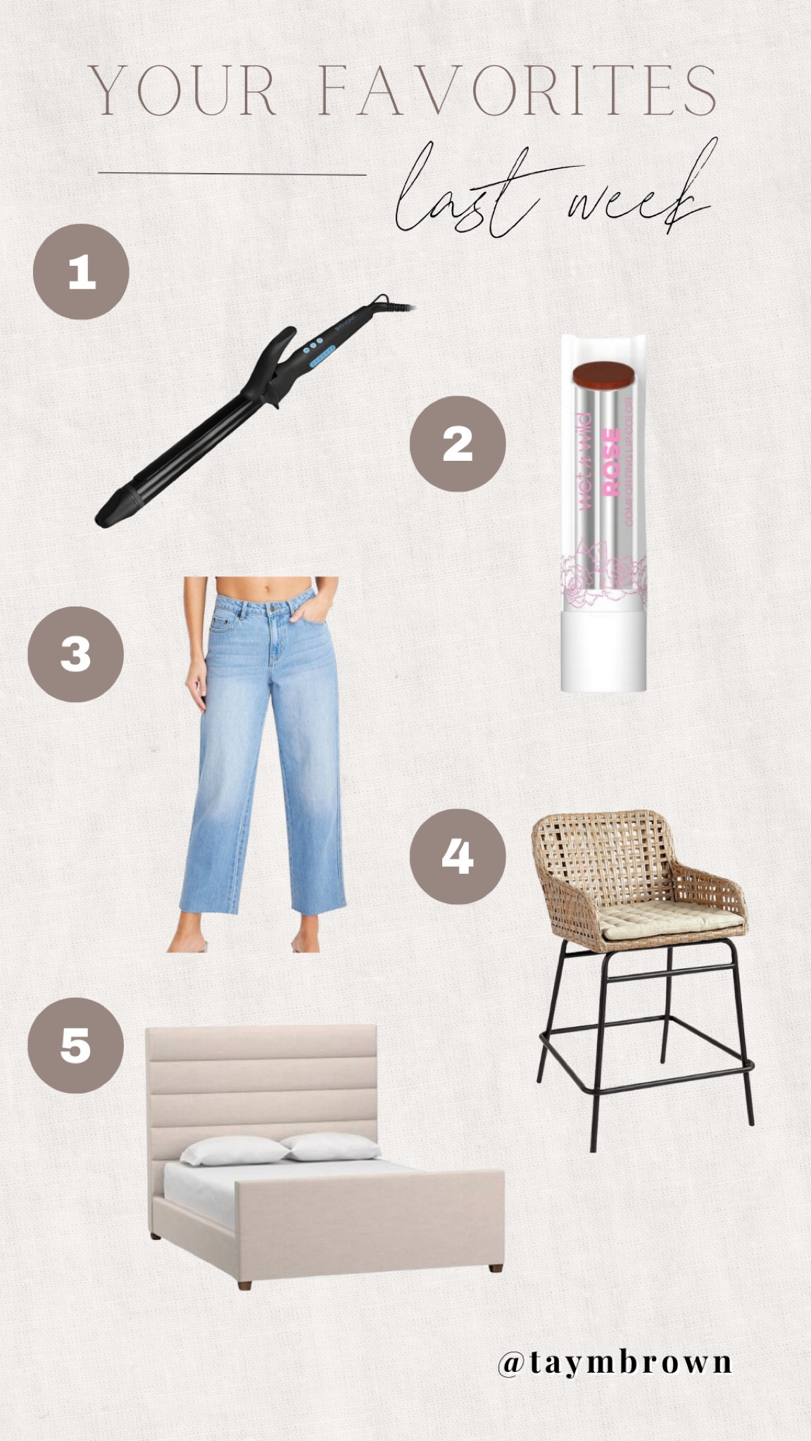 Top sellers, best sellers 
Jeans are true to size 
Lip color “taffy daddy” 
Curling iron 1.25” 


#LTKstyletip #LTKFind #LTKsalealert