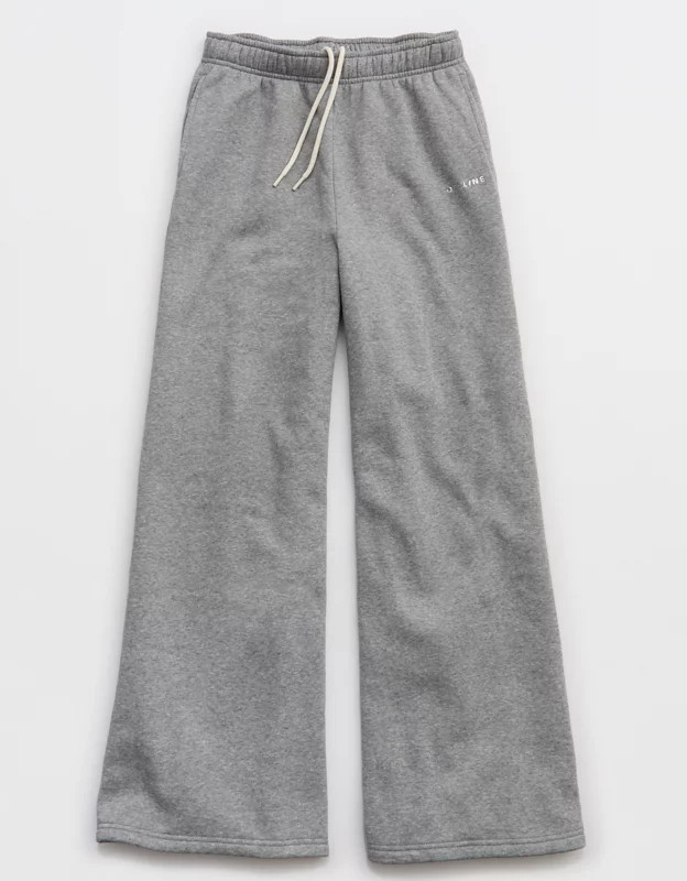 OFFLINE By Aerie Cloud Fleece Baggy Trouser | Aerie