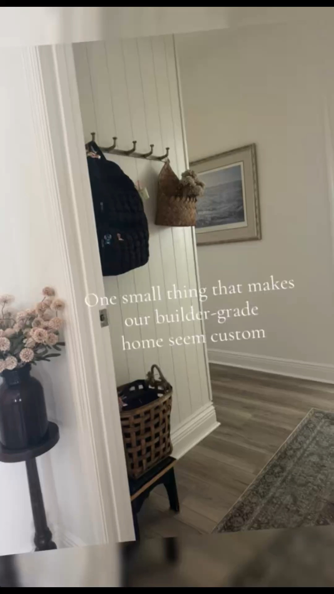 The goal was never to have a Pinterest-perfect house.

The goal was to create a home where we could actually enjoy living.

A place where the clutter has somewhere to go.
Where everyday routines are a little easier.

This is a place we made for my daughter to hang her book bag and put her lunchbox at the end of every day and it works out so well for our family.
Bonus: the kitchen island stays bookbag free!

#LTKmomlife #LTKHome