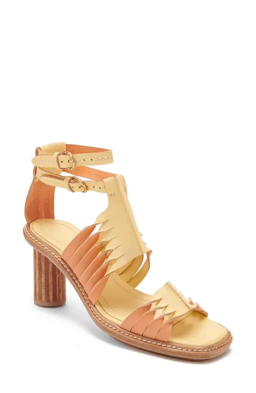 Ulla Johnson Madeira Twisted Sandal in Sundew Colorblock at Nordstrom, Size 10Us | Nordstrom
