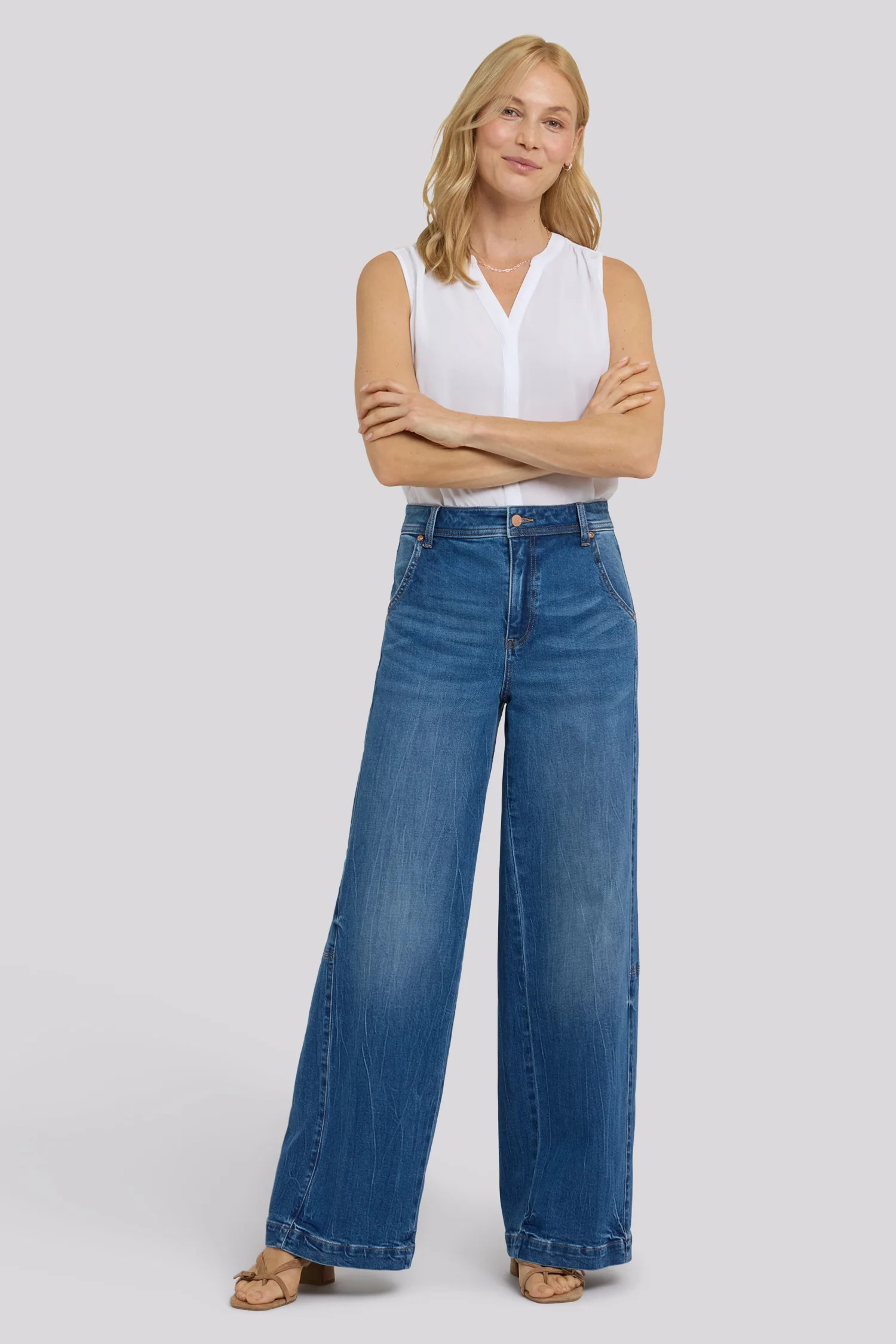 Gracie Wide Leg Jeans | NYDJ