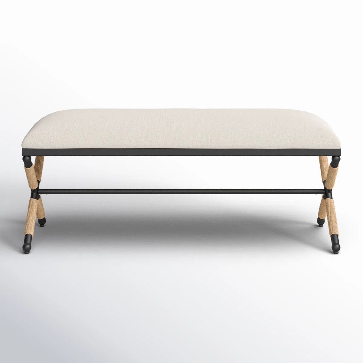 Bolivia Linen Upholstered Bench | Wayfair North America