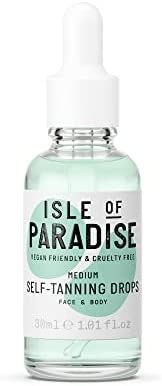 Isle of Paradise Self Tanning Drops - Color Correcting Self Tan Drops for Gradual Glow, Vegan and... | Amazon (US)