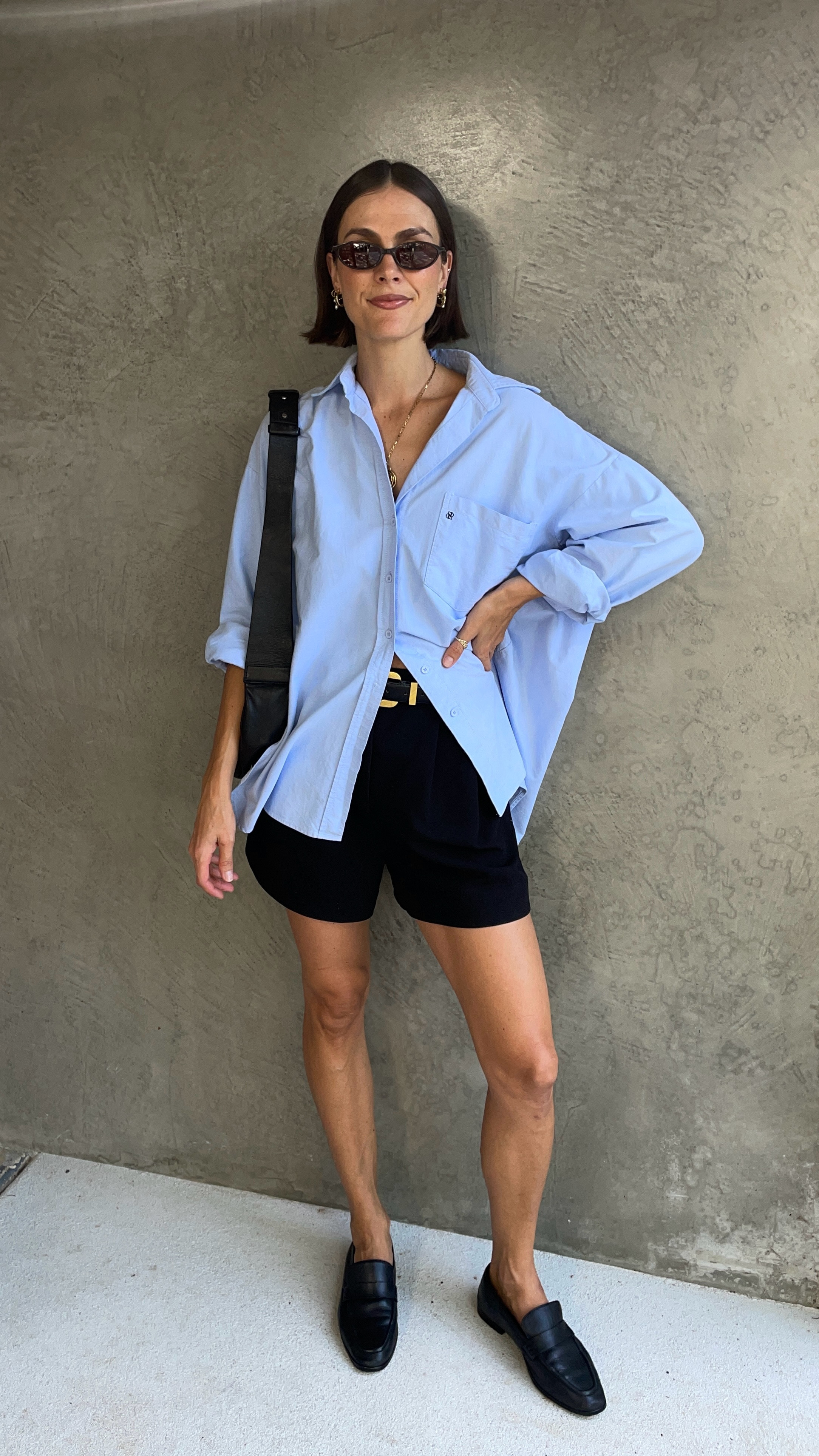 I find myself always reaching for an oversized shirt and tailored shorts for my work days. These ones from Dissh are always a win  

#LTKsummer #LTKaustralia #LTKworkwear