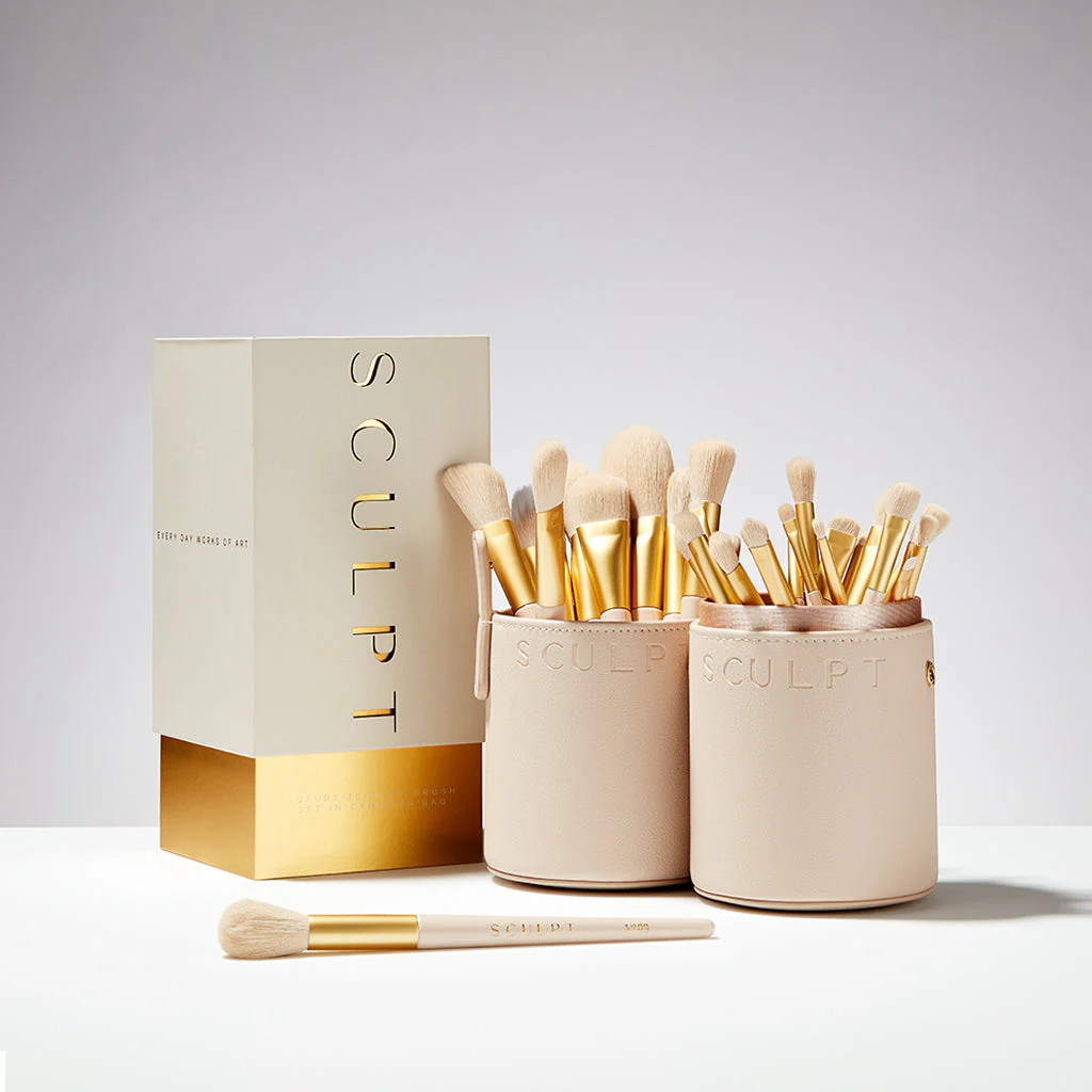 Sculpt 30 Piece Brush Set in Tube Bag | Spectrum Collections