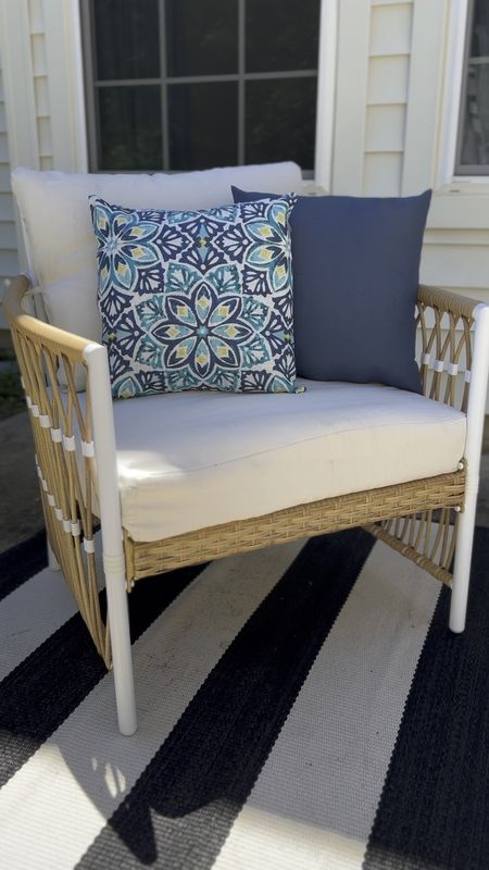 Outdoor furniture- patio chairs - outdoor throw pillows - outdoor accent pillows - summer decor - patio set - designer look for less 

#LTKFamily #LTKHome