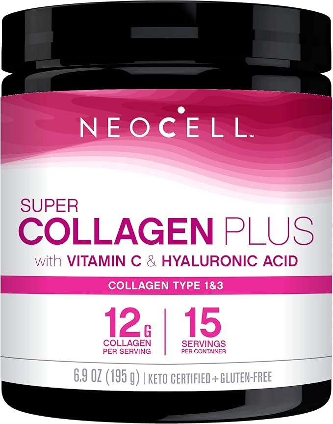 NeoCell Super Collagen Plus With Vitamin C and Hyaluronic Acid, For Skin Hydration and Healthy Sk... | Amazon (US)