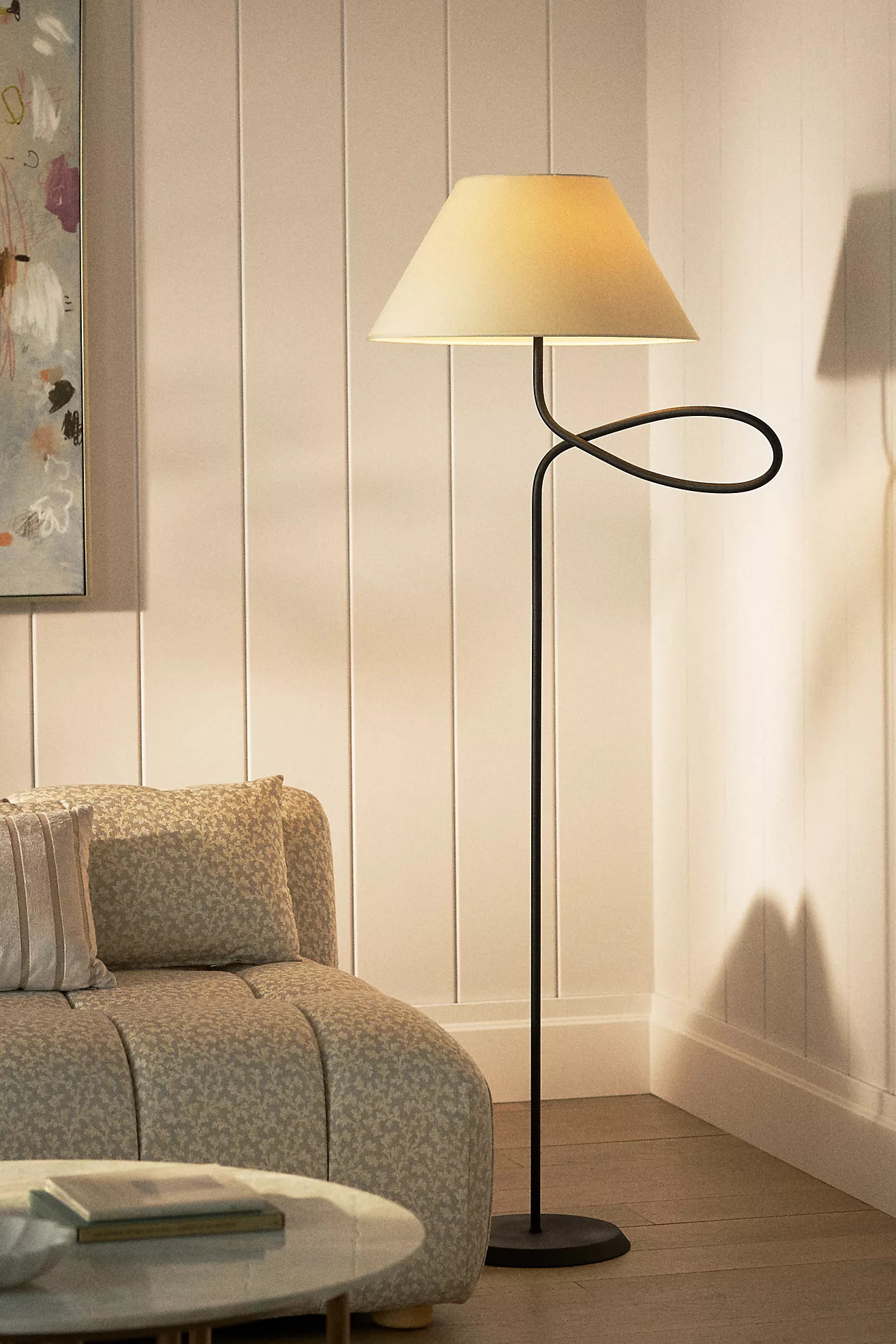Alameda Forged Iron Floor Lamp | Anthropologie (US)
