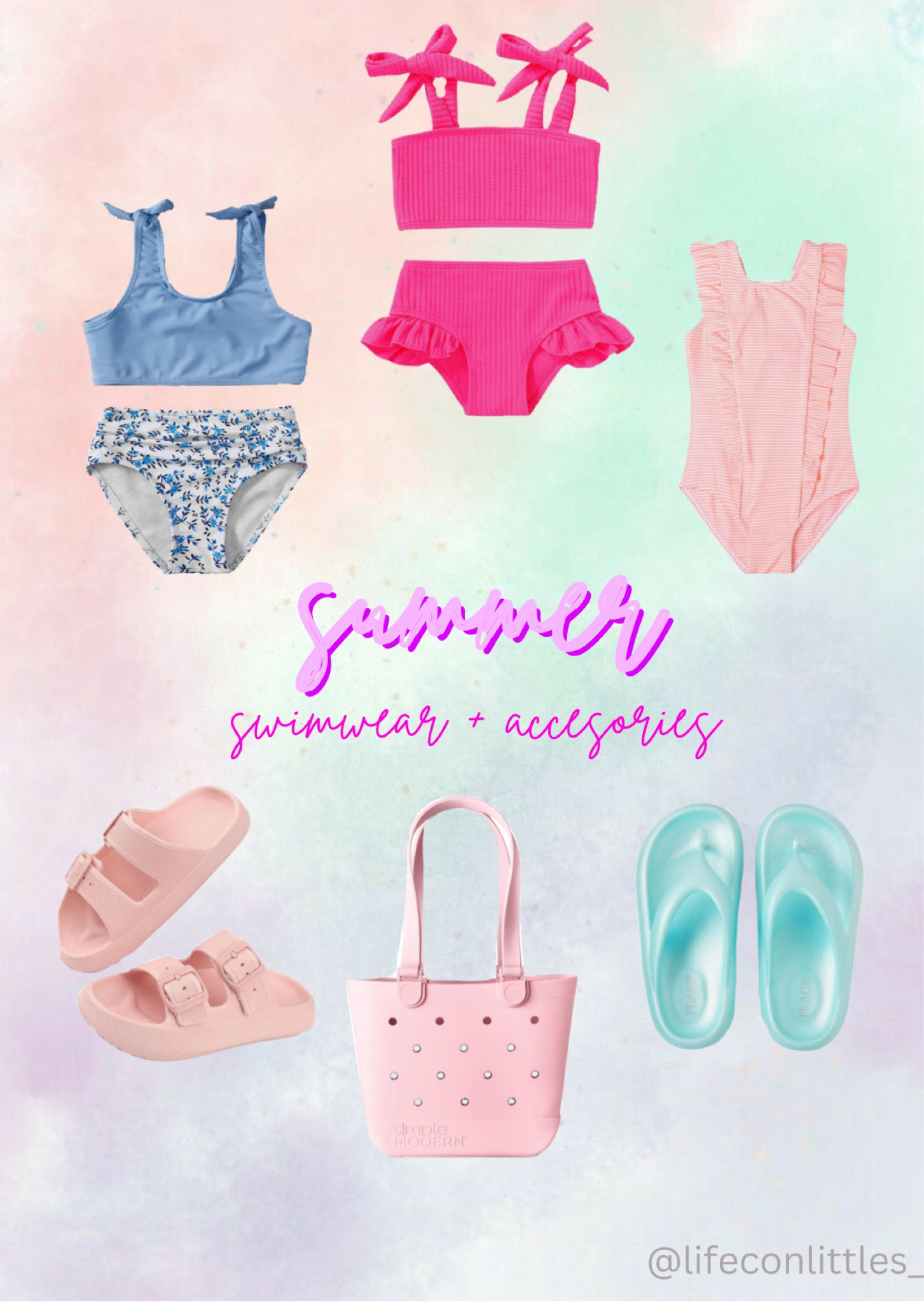 GIRLS SWIMWEAR + ACCESSORIES 💕✨☀️ 

#LTKSeasonal #LTKKids #LTKSwim