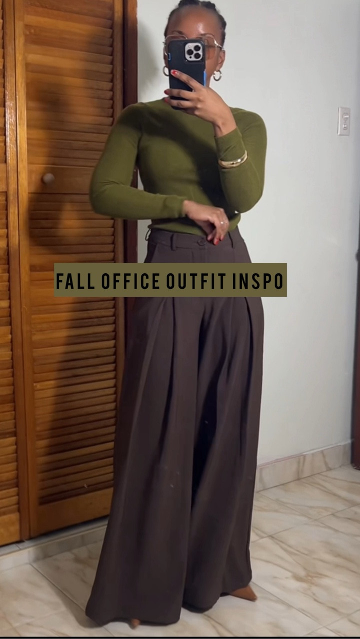 Office outfit Inspo for the fall. DSJCOX_12 for $$ off when you shop on Commense!

The exact top is linked but I’ve shared similar brown wide leg trousers to recreate this workwear look.

Trouser: @fashionnova 
Top: @commense.official 
Heels: @stevemadden 

#officeoutfitinspo #falloutfitideas

#LTKWorkwear
