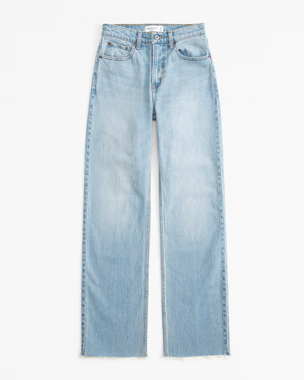 High Rise 90s Relaxed Jean | Abercrombie & Fitch (US)