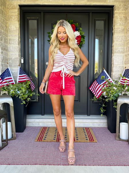 

Red white and blue. Memorial Day outfit. Memorial Day weekend. Stars and Stripes. Patriotic outfit. USA. America. 4th of July outfit. Pink lily. Summer style. Summer outfit. 

#LTKunder100 #LTKSeasonal #LTKstyletip