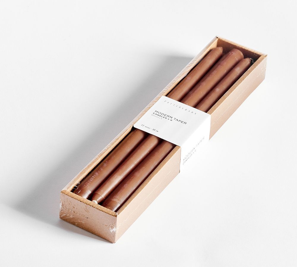 Modern Taper Candles - Set of 6 | Pottery Barn (US)
