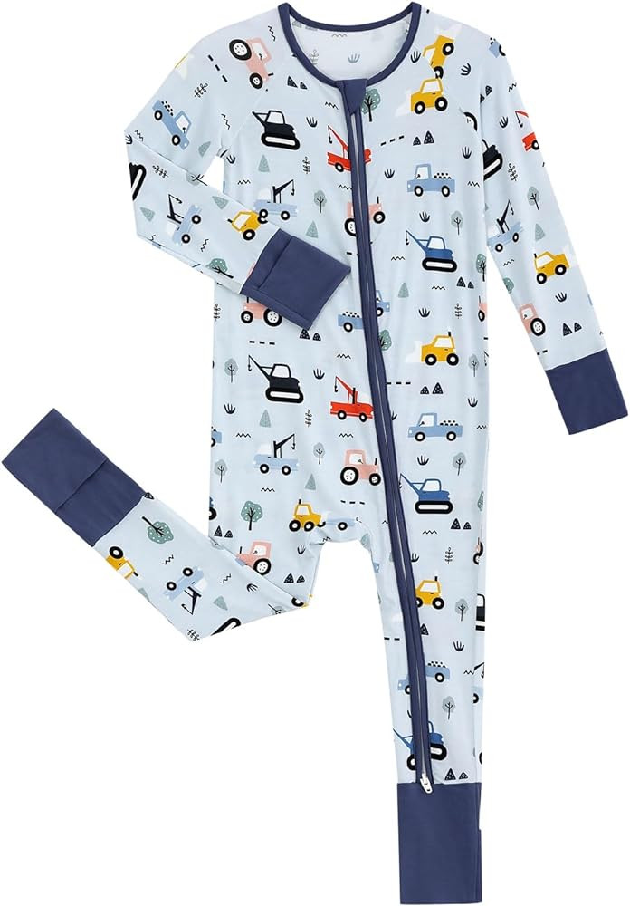 SUZEL Baby Boys Girls Footless Pajamas - Bamboo Viscose Zippy Pjs Sleep 'N Play - Infant One Piec... | Amazon (US)