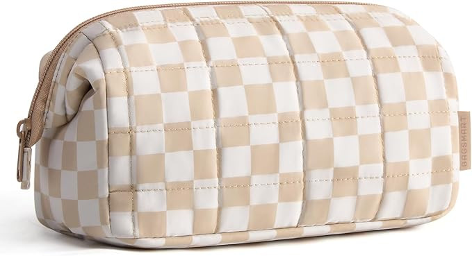BAGSMART Makeup Bag Travel Toiletry Bag, Puffy Padded Make Up Bags for Women Makeup Organizer Cas... | Amazon (US)