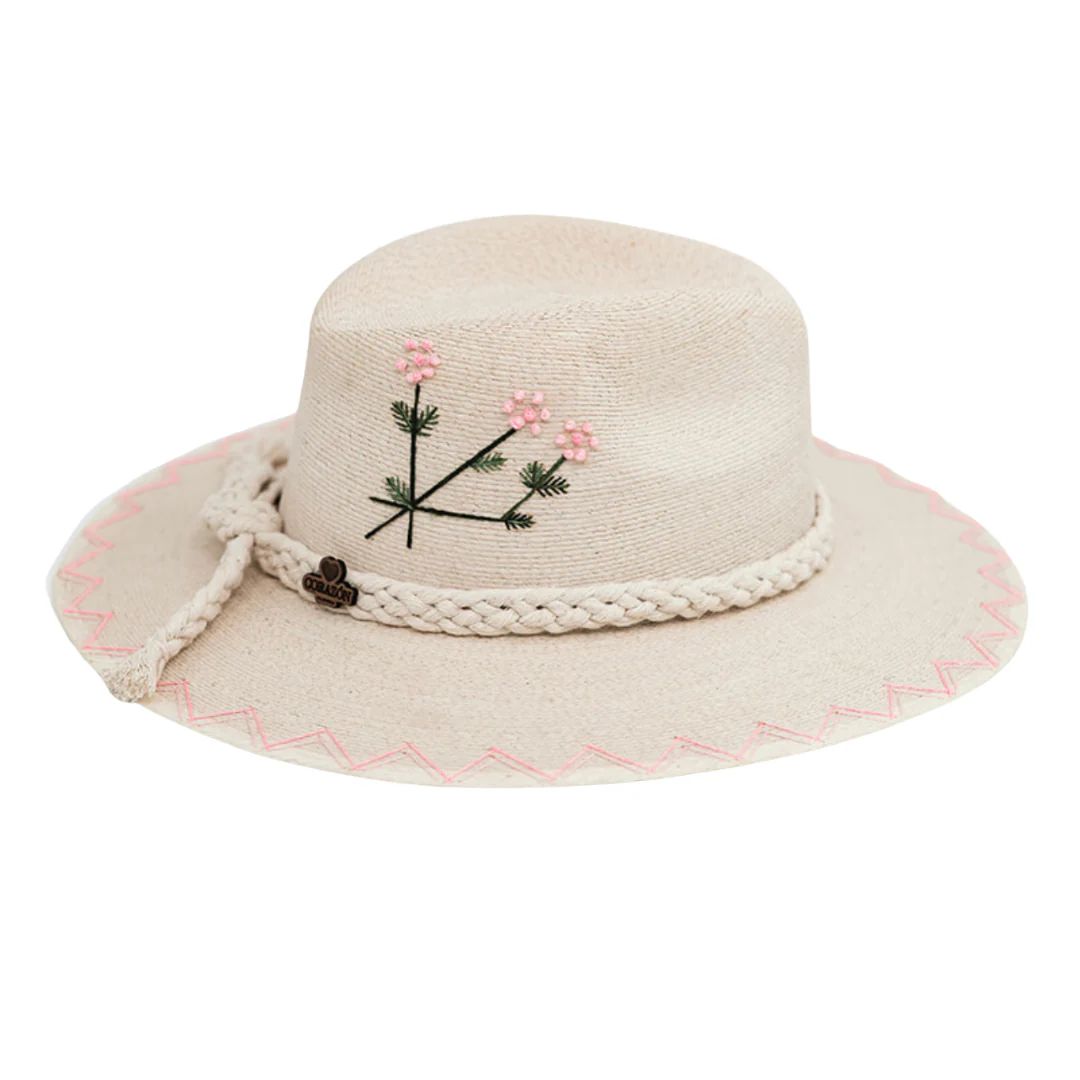 Exclusive Rosada Flores Hat by Corazon Playero - Preorder | Support HerStory