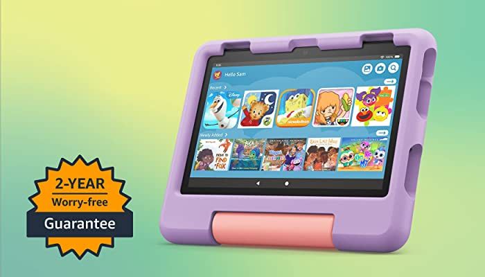 Amazon Fire HD 8 Kids tablet | ages 3-7 | ad-free content | if it breaks, we will replace it | pa... | Amazon (US)