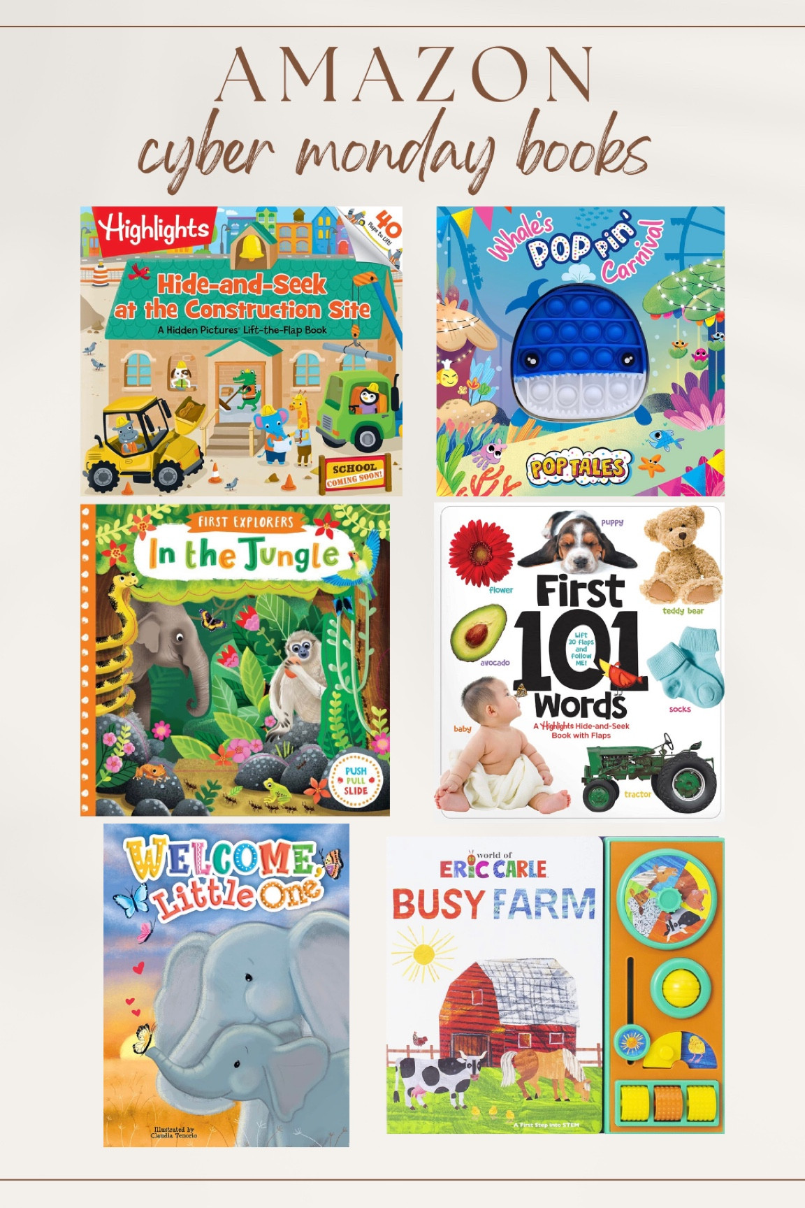 Amazon / cyber Monday / board books

#LTKGiftGuide #LTKCyberweek #LTKHoliday