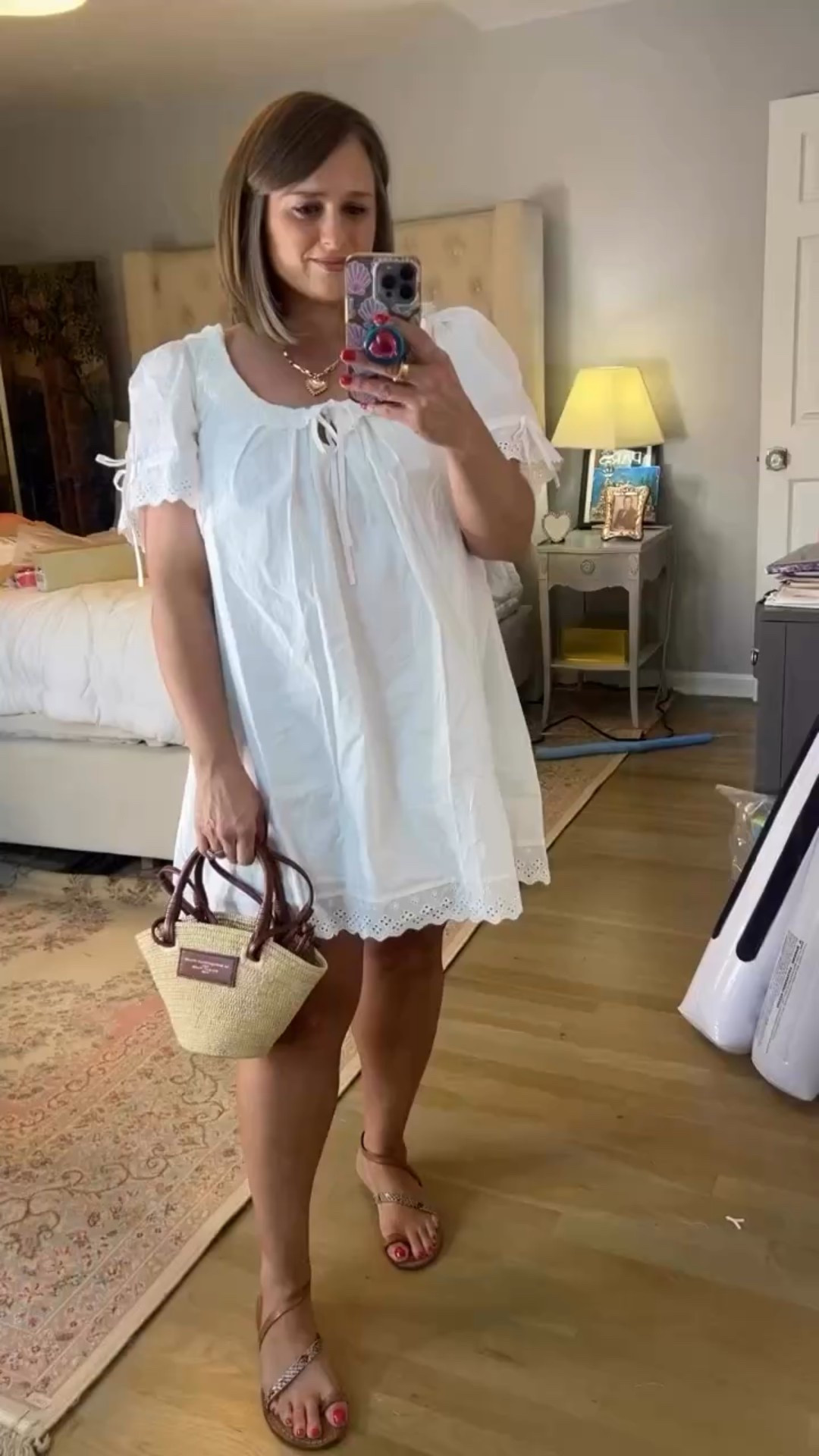 The sweetest white dress! Few moda, Sezane 