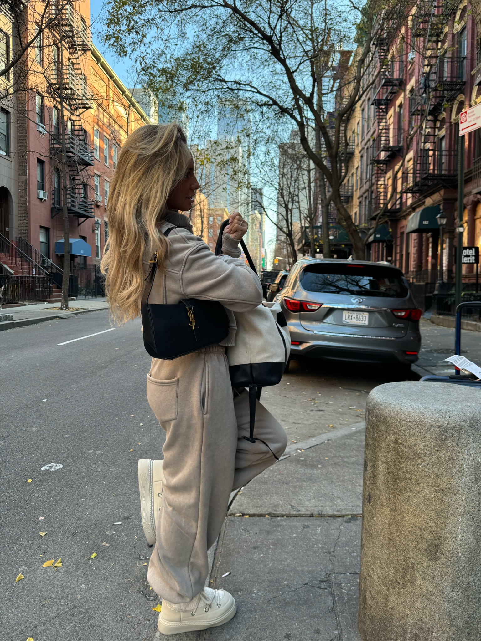 NYC sweat set fit✨