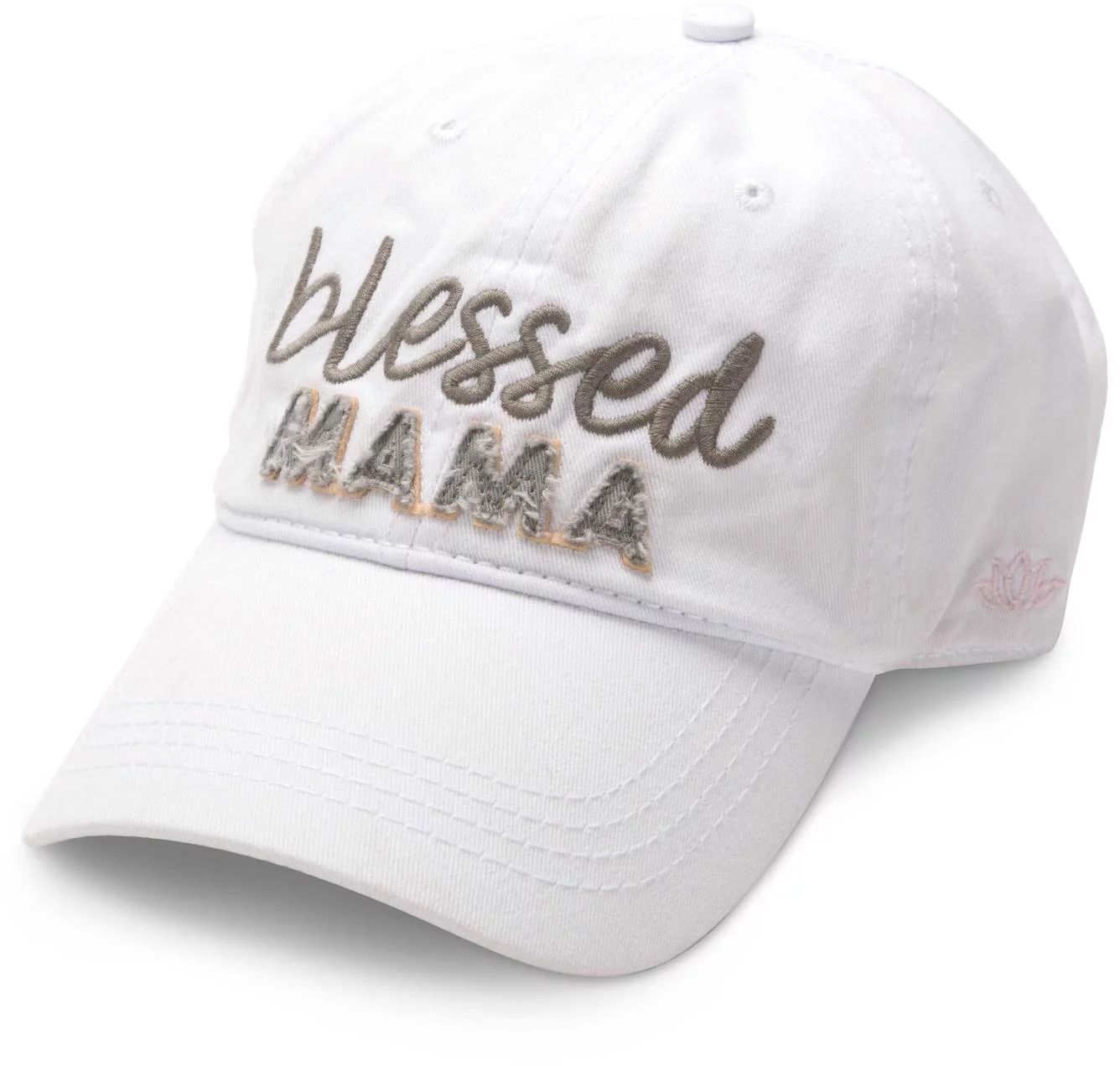 Pavilion - Blessed Mama White Adjustable Snapback Baseball Hat - Walmart.com | Walmart (US)