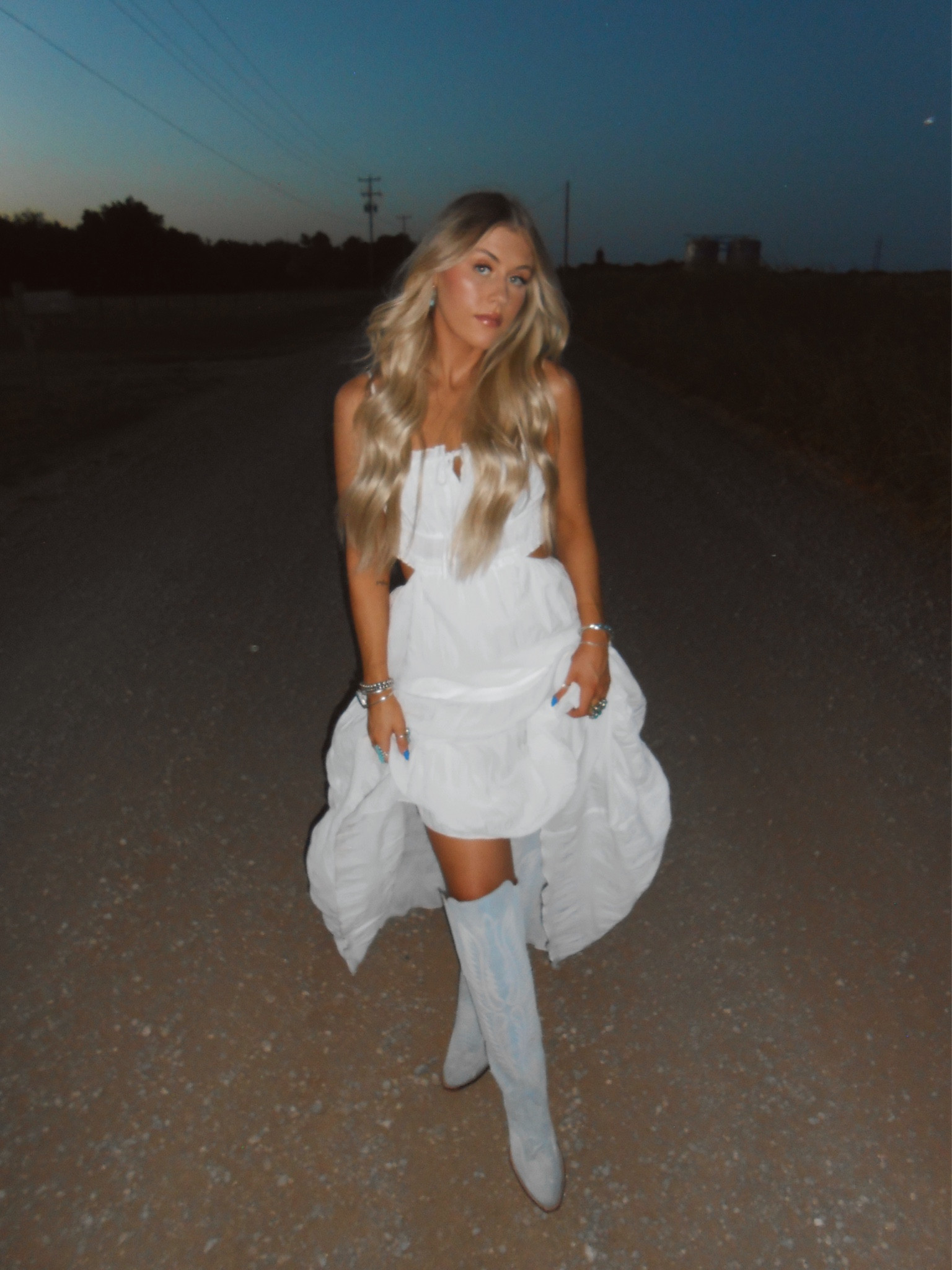 countryside chick 🦋⚡︎🌵🪩
#westernfashion #cowgirlstyle #cowboyboots 

#LTKShoeCrush #LTKFallSale #LTKSeasonal