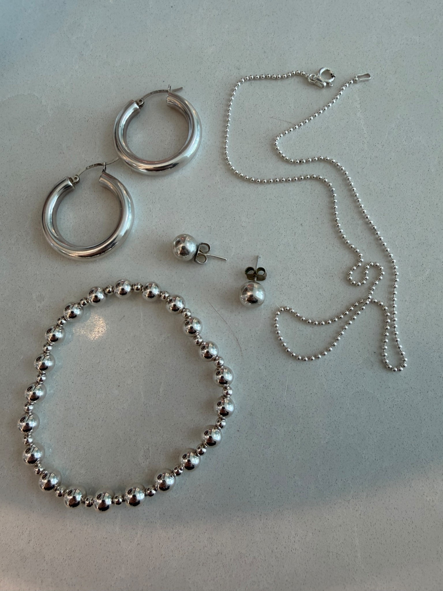 I’m mostly a mixed metals gal but like a simple silver go-to option!