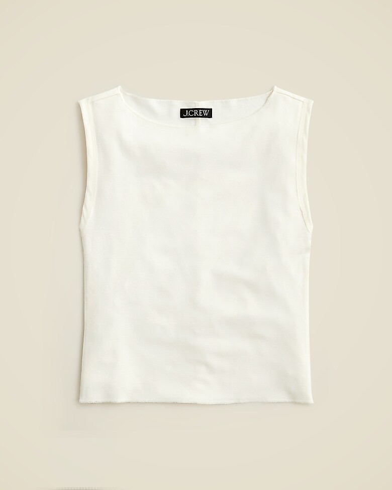 Refined rib shell tank top | J. Crew US