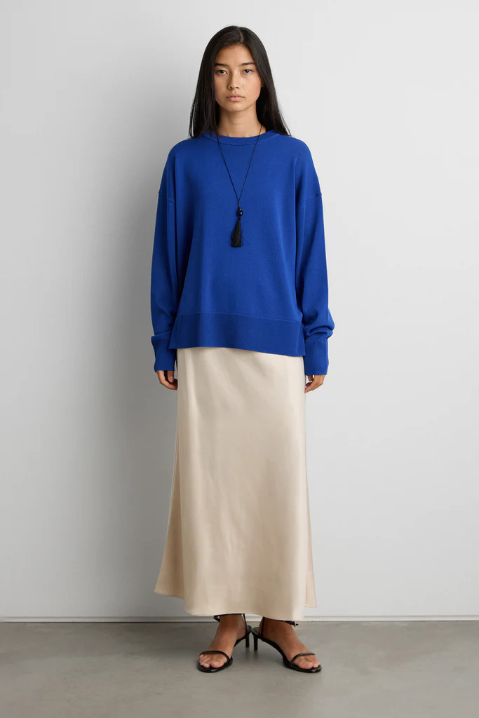 LIGHTWEIGHT CREWNECK SWEATER | OAK + FORT