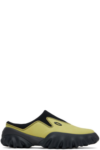 Oakley Factory Team - Green & Black Chop Saw Mules | SSENSE