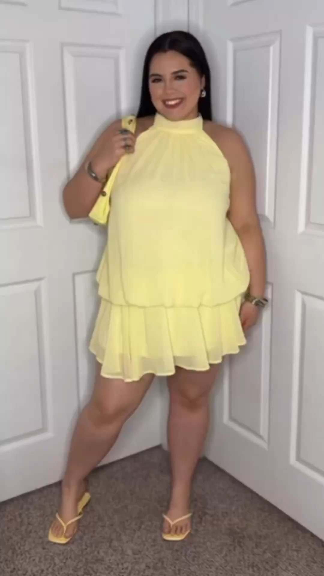 Butter yellow is my personality this season💛🌼🟡

Follow me on my LTK and shop this look link in bio 🔗

🔍Search ON SHEIN 🌼
Dress: 317160233
Sandals:54896187
Bag:345705462

#fyp #fypviralジ #reels #fashioninspo #ootd