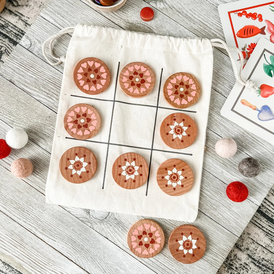 Heart Day Tic-Tac-Toe | Etsy (US)