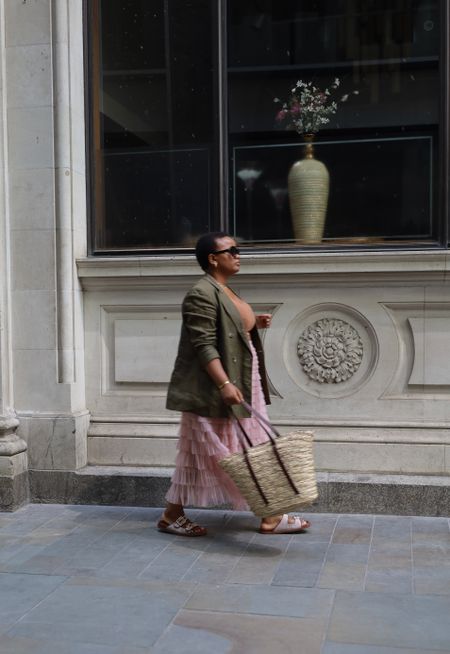 Weekend casual style in a tulle skirt and flat sandals.

#LTKsummer #LTKeurope #LTKstyletip