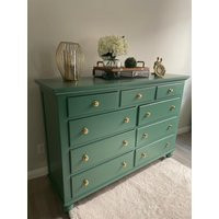 Soldgorgeous Tall Green Dresser/Credenza/Sideboard | Etsy (US)