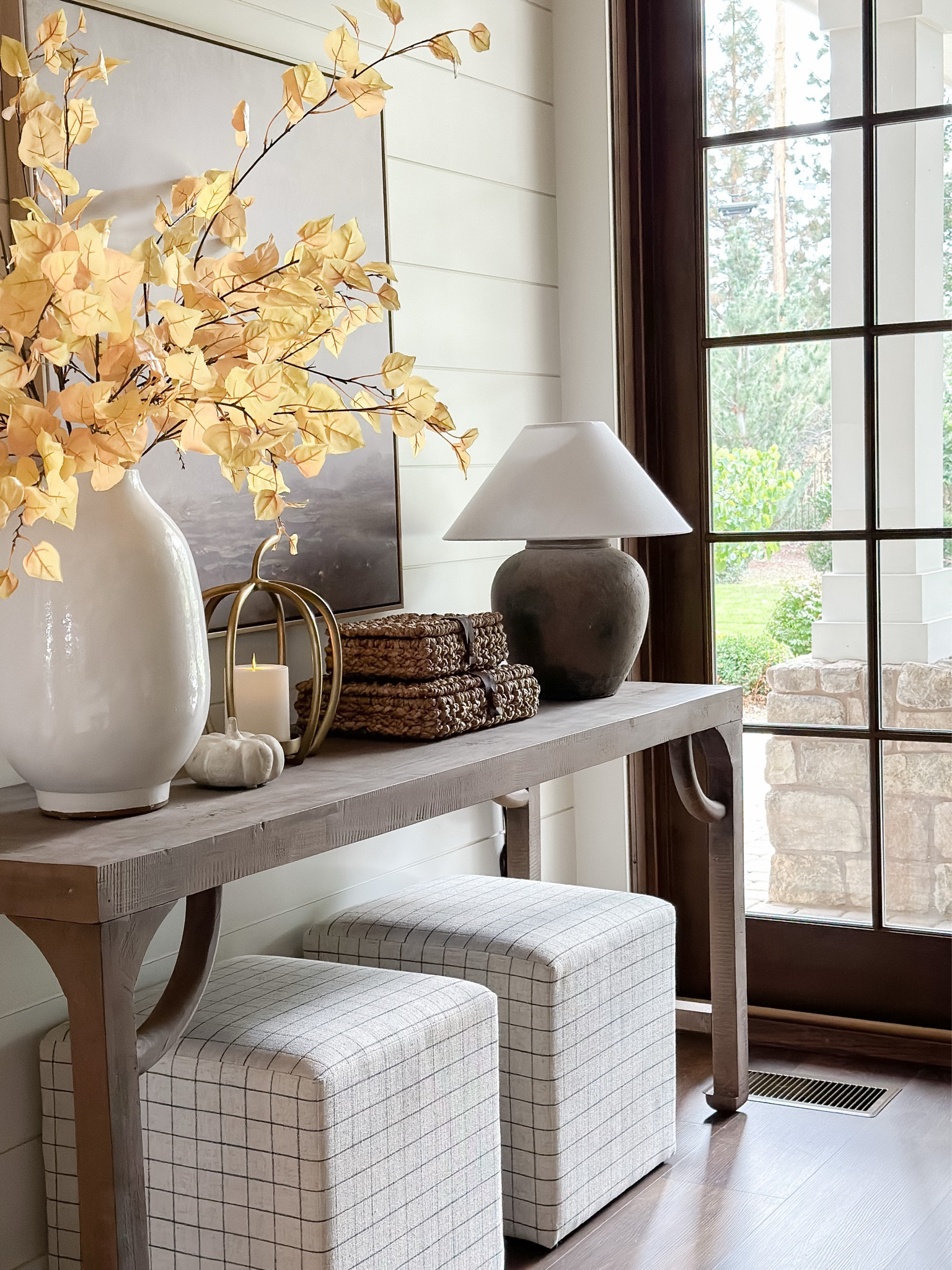Golden Aspen Leaves are Fall perfection! 

Console table
Entryway
Seasonal stems
Cozy home
Fall decorating 
Thanksgiving 

#LTKSeasonal #LTKHome #LTKStyleTip