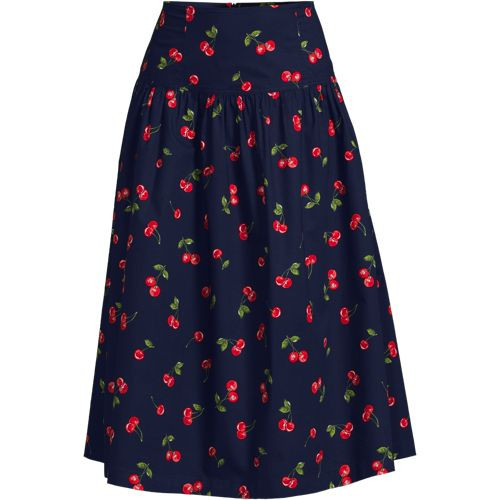 Women's Voile Eyelet Maxi Skirt | Lands' End (US)