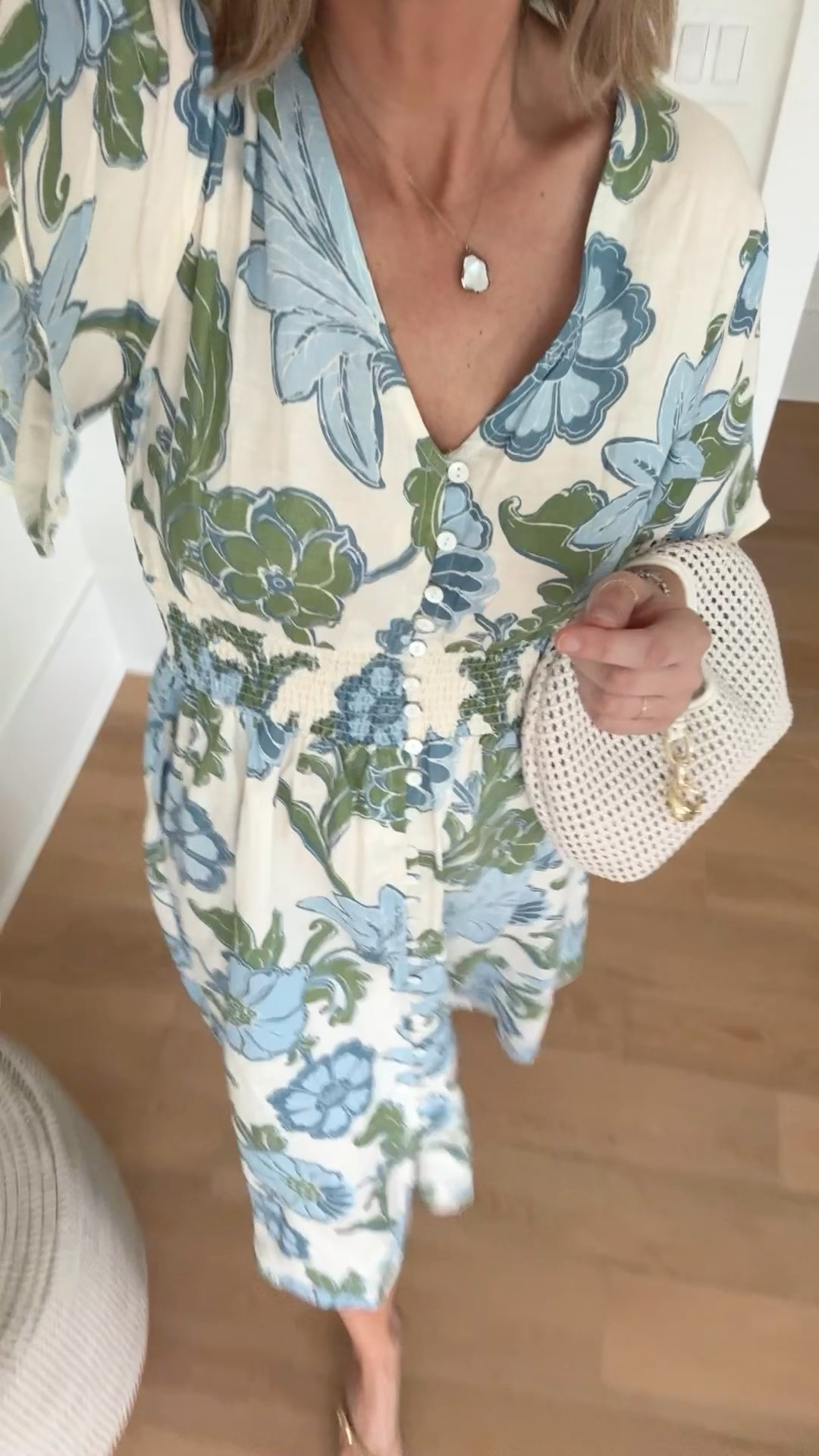 Found this dress in stock! I am wearing size small. This would be the perfect Easter dress.  

#LTKOver40 #LTKootd #LTKTall